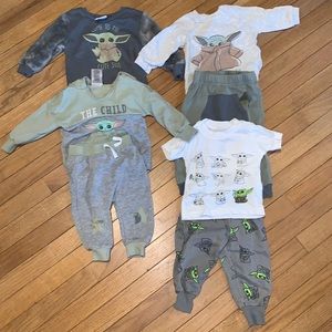 Star Wars Grogu 12 months boy bundle